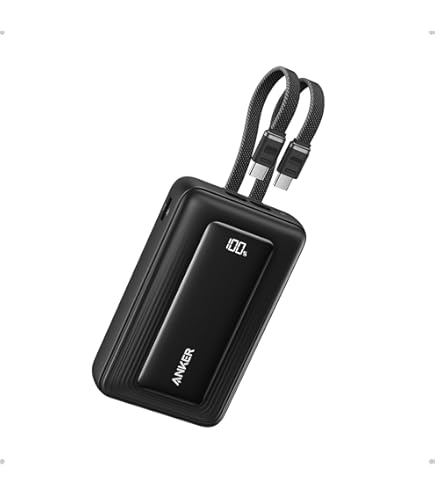 Anker PowerCore Solar 20000, 18W USB C Power Bank 20,000 mAh with