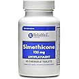 Reliable-1 Laboratories 1 Simethicone 125 MG Antiflatulent Chewable Tablets 60 Count