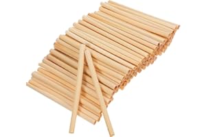 Housoutil Bee Tubes, 100PCS Reed Pollination Bee Nesting Tubes, 15cm Empty Bee Hotel Tubes, 0.5-0.8cm Honeycomb Reed Tube for Mason Bees House Insect Hotels Bug Houses