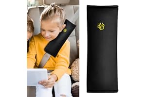 URAQT Protector Cinturon Coche Niños, Almohadillas para Cinturón de Seguridad, Almohadillas Protectores de Coche HombroAuto Almohada para Cinturón de Seguridad Soporte de la Cabeza Proteja Hombro