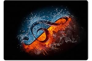 YUANZHOU Alfombras Acusticas Alfombra Bateria Electronica 120CM * 80CM,A