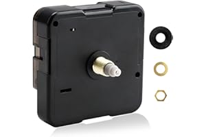 Vidacharmy Reloj Mecanismo Movimiento Cuarzo Silencioso, Reloj de reparación de Kit, Reloj Pared Pilas, para DIY Reemplazo de Piezas de Reparación de Accesorios de Reloj - Sin Agujas y Pilas