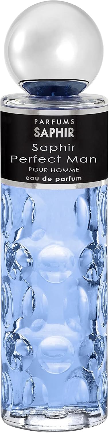 PARFUMS SAPHIR Perfect Man - Eau de Parfum, Hombre, 200 ml