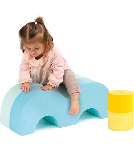 CUPCHID Parcours Motricité Bébé en Mousse,Blocs d'Escalade avec CUPCHID Parcours Motricité Bébé en Mousse,Blocs d'Escalade avec