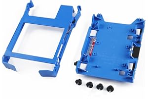 HERETOM 2,5 auf 3,5 Festplatte Apater, Festplattenablage Caddy 3,5 SSD Mount DN8MY 0DN8MY HDD Caddy mit 2,5 Adapter R494D 0R494D kompatibel für Dell Optiplex 390 790 990 3020 7010 7020 9010 9020 T3610 XPS