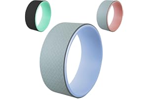 Vivezen - Roue de yoga, pilate 33 x 13 cm - 3 coloris