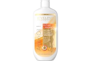 ‎EVELINE COSMETICS Eveline Cosmetics Olejek arganowy i macadamia balsam do twarzy Firm-Naw, 350 ml