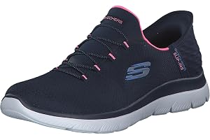 Skechers dam Summits 12980 Sneakers | Luftkylt minnesskum, vadderad mellansula med flexibel yttersula, sportig modesneaker me