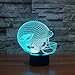 Produktbild Wmshpeds Rugby Cap Philadelphia Eagles 3D-Lichter Bunte Noten-LED-Leuchten