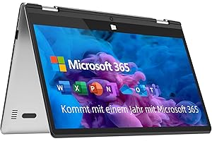 jumper PC Portatile 11,6" Pollici, Microsoft Office 365, Touchscreen 4GB DDR4 128GB eMMC Notebook, Intel N4020, Rotazione 360​​°, schermo grandangolare Full HD IPS, Windows 10, Bluebooth, USB, HDMI