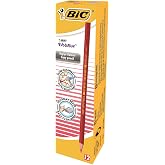 BIC Evolution Kırmızı Kopya Kalemi 12'li Kutu,Kıymık Oluşturmaz, &Ccedil;iğnemeye Karşı Dayanıklı, Kolay A&ccedil;ılır