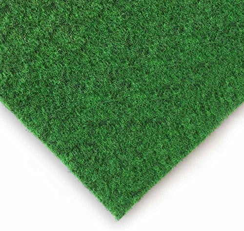 Livingfloor® Artificial Grass Lawn Croma with Knobs green 2 m Width, Length: 1 Metre