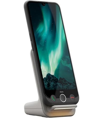 Coque + Lanière Réglable Pour Doro Aurora A30 - TPU Souple Anti-Choc, Patchs Inclus, Mains Libres