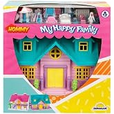 SUNMAN Ev Oyun Seti My Happy Family Villa 2 Fig&uuml;r 18 Par&ccedil;a 2A