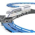 Mirana Vande Bharat Bullet Train Toy Set for Kids - Multiple Railway Track Layout, AAA Battery Operated, Fun Gift for Boys & 