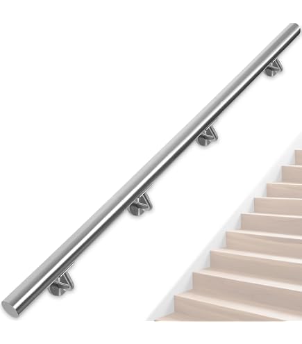 Handläufe Für Treppen, 180cm 2m 240cm 2.5m 280cm  Produktbild-Vorschau 4