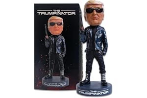 Donald Trump Collectibles - The Trumpinator: 2024 Bobblehead for Proud Patriots and Supporters | #1 Gift for Patriotic Americans