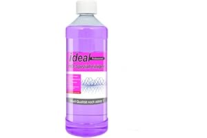 REDFOX24 1 Liter ideal Ultraschallreiniger Konzentrat, HD-Spezialreiniger zur gründlichen Reinigung von Schmuck & Bänder - Brillen - Dental - CD/DVD s - Modellteile - Münzen - Druck - Elektronik