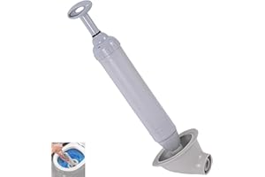 HAOBIN Deboucheur Canalisation WC Haute Pression Pompe Deboucheur Canalisation Déboucheur à Pompe Deboucheur air Comprime Déboucheur de Toilette à Air Comprimé pour Les Toilettes à Mauvais écoulement