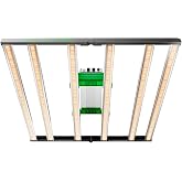 MARS HYDRO FC4800 Samsung LM301H EVO Bar LED Grow Light 4x4 1296 Diodes with Smart Controller 480W Full-Spectrum Foldable Dimmable Daisy Chain Commercial Growing Lights for Indoor Plants [Energieklasse B]