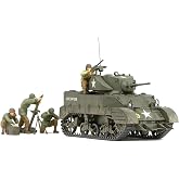 Tamiya 300035313 &ndash; 1: 35 Wwii US M5 A1 hafif Panzer Moerser (4)