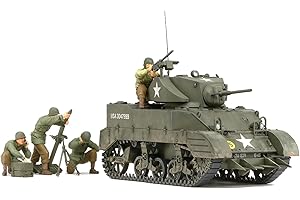 Tamiya - 35313 - Maquette - M5A1 et Figurines - Echelle 1:35
