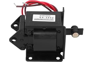 KUULEYN SA-2602 AC 220 V 19,6 N 15 mm Push-Pull-Elektromagnet, Tractive Solenoid Electromagnet Stroke