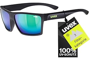 Uvex LGL 29 - Sonnenbrille für Damen und Herren - starker Schutz vor Sonnenstrahlung - inkl Schriftzug auf den Bügeln