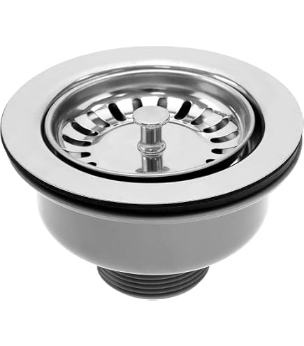 Kit De Remplacement Pour Vidage D’évier – Bonde, Filtre Et égouttoir En Inox, 78/82/84 Mm