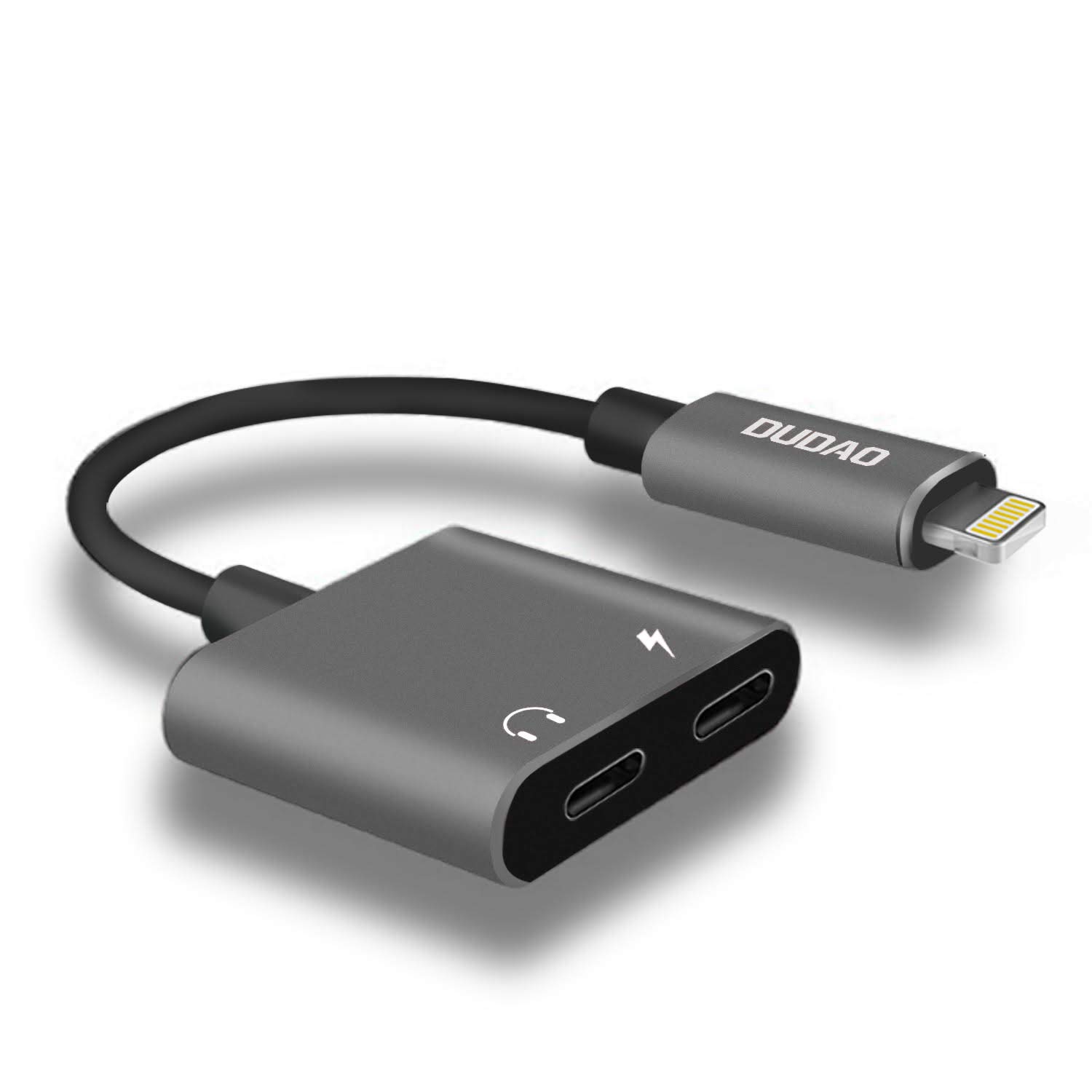 DUDAO L14 iPhone Lightning Splitter Review for Seamless Charging and Audio