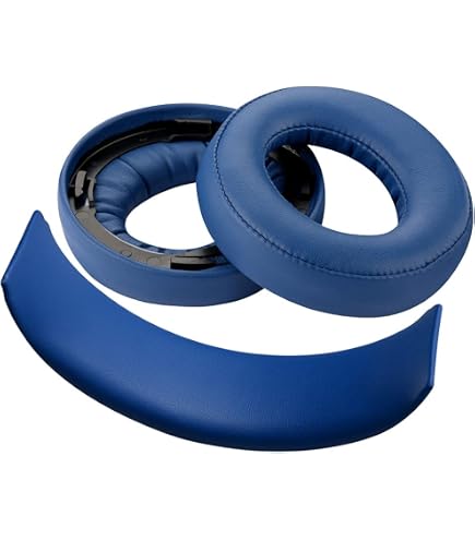 Ersatz-Ohrpolster Für Sony Wireless PS3/PS4 7.1 Kopfhörer CECHYA-0083 | Leinengrau, Weich, Langlebig, Einfach Zu Montieren