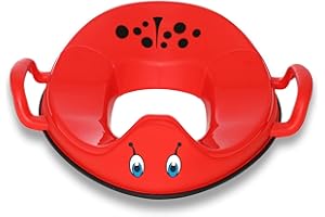 MY CARRY POTTY My Little Trainer Seat - Ladybird Toilet Training Seat, Potty Training Toilet Seat for Toddlers