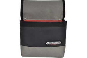 C.K Magma Poche a Clou, Porte Outils Ceinture de Travail, Rangement Visserie, Sacoche Porte Clou Plaquiste, Bucheron Materiel, Outils Electricien, Bricolage, Chantier, Sac à Outil Charpentier, MA2733