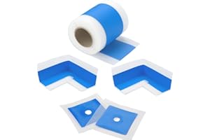 BH BAUHANDEL24 Bauhandel24 Kit de bande d'étanchéité D11 Bande d'étanchéité 10m kit etancheite douche bande d etancheite salle de bain étanchéité douche italienne