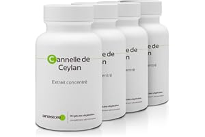 ANASTORE CANNELLE DE CEYLAN PACK 3+1 GRATUIT | 250 mg / 360 gélules | Fabriqué en France