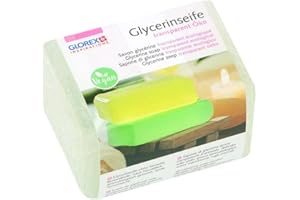 Glorex 6 1600, Sapone Eco in glicerina, Trasparente, 250 g