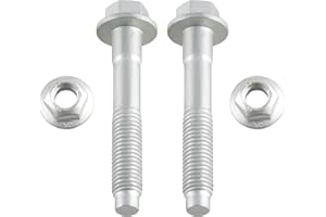 FLYSCLEAN Set of Front & Rear Shock Absorber Mount Bolt & Nut Kits Compatible with Dodge Ram1500,Ram2500,Ram3500,Ram4500,R5500 Replace#:6502818, 6502698