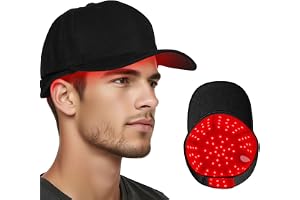 GOURIXIN Laser hårtillväxt Cap, rött ljus terapi håravfall hatt, 660nm 850nm infrarött ljus terapi enhet för hår regrowth huvud avkoppling lindring hårbotten