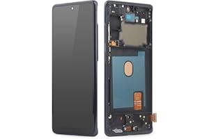 RongZy OLED LCD Display for Realme GT Master RMX3360 LCD Touch Screen Assembly Replacement Glass Digitizer with Tools (6.43 Inches, Black with Frame)