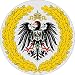 Produktbild 8 cm - rund Kontur geschnitten - Autoaufkleber Deutscher Kaiser Adler deutsches Reich Kaiseradler mit Eichenlaub Sticker Aufkleber fürs Auto Motorrad Handy laptop
