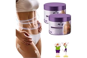 AUMUDE Zakdavi Kenyan Purple Leaves Weight Loss Cream, Fat Burning Cream, Anti Cellulite Cream, Sweat And Fat Burning Cream, For Women Stomach, Legs, Abdomen, Arms, Buttocks (2Pcs)