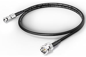 Superbat Kabel SDI 3G/6G/HD 60 cm BNC męski do HD BNC Micro męski 75Ohm Belden 1855A do aparatu, cyfrowej transmisji wideo HD, Blackmagic itp.