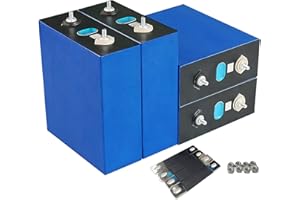 HIXIMI LiFePO4 Batterie 3.2V 300Ah Lithium Eisen Phosphat Tiefzyklus Batterie, RV Stromversorgung, Boot, Golfwagen, Motor, USV, Fischsuche, Rasenmäher, Off Grid, Solarsystem