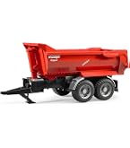 Bruder Cargador Frontal Para Tractor Serie 3000 – Accesorio De Pala Y Horquilla, Compatible Con Tractores Premium-Pro, Escala 1:16