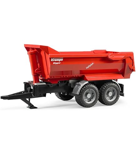 Tracteur MASSEY FERGUSON 7480 avec remorque basculante Tracteur MASSEY FERGUSON 7480 avec remorque basculante