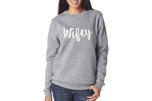 HotScamp Wifey - Fashion Bride Wife - Youth and Womens Sweatshirt