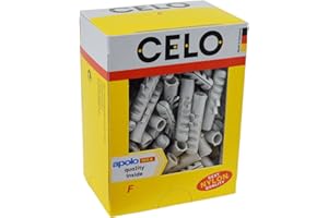 CELO Apolo Mea 910Nf - Taco de Nylon Standard Tipo Nf Diámetro 10 Mm, 50 Unidades