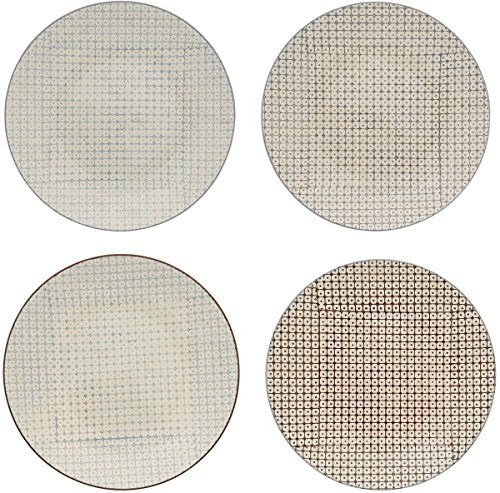 Preisvergleich Produktbild Bloomingville Teller Elizabeth 4er Set