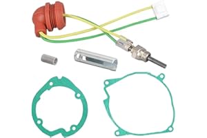 MARFULEAKY 5PCS 12V Glow Plugs, 2KW Chinese Diesel Heater Spares, Ceramic Chinese Diesel Heater Glow Plug for Eberspacher D2 D4, D4S, Auxiliary Heater Diesel Heater Glow Plugs