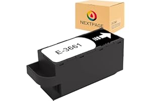 NEXTPAGE Pudełko konserwacyjne do T3661 lub C13T366100, pasuje do XP-8500, XP-8505, XP-8600, XP‑8605, XP-1500, XP-6000, XP-6001, XP-6005, XP-61000000, XP-61, XP-61, XP-610000000, XP-61, XP-61, XP-610000105, XP. -970 drukarka (z chipem)